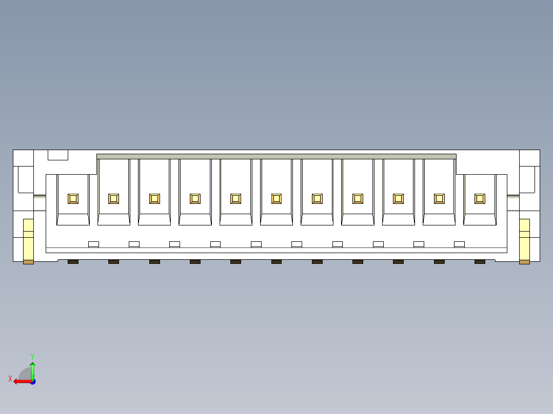 JST-S11B-PH-SM4-TB后视图