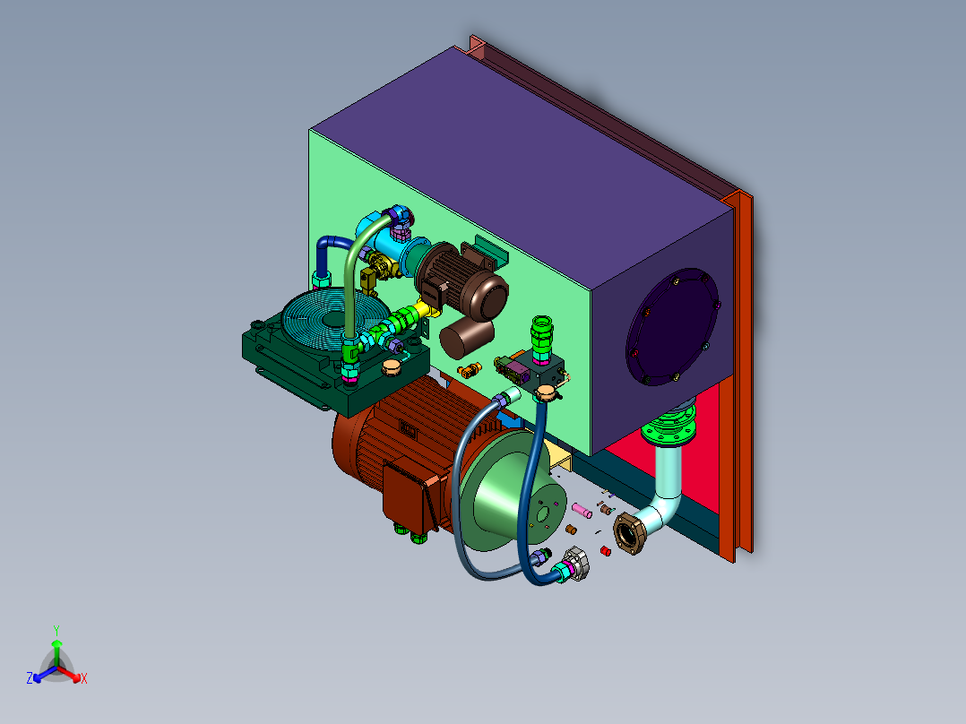 大型液压油缸液压泵站