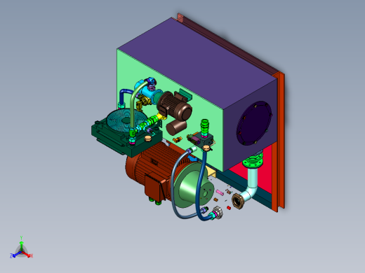大型液压油缸液压泵站