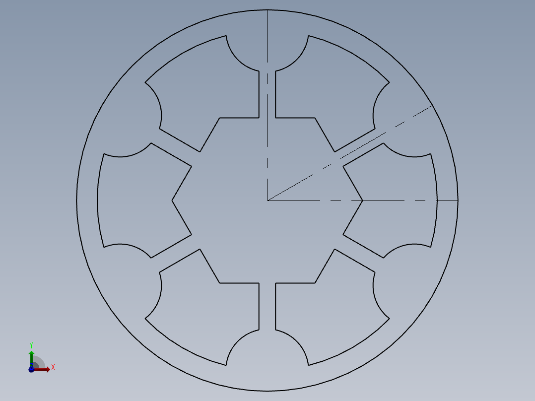 SW建模练习题-exercise 6前视图