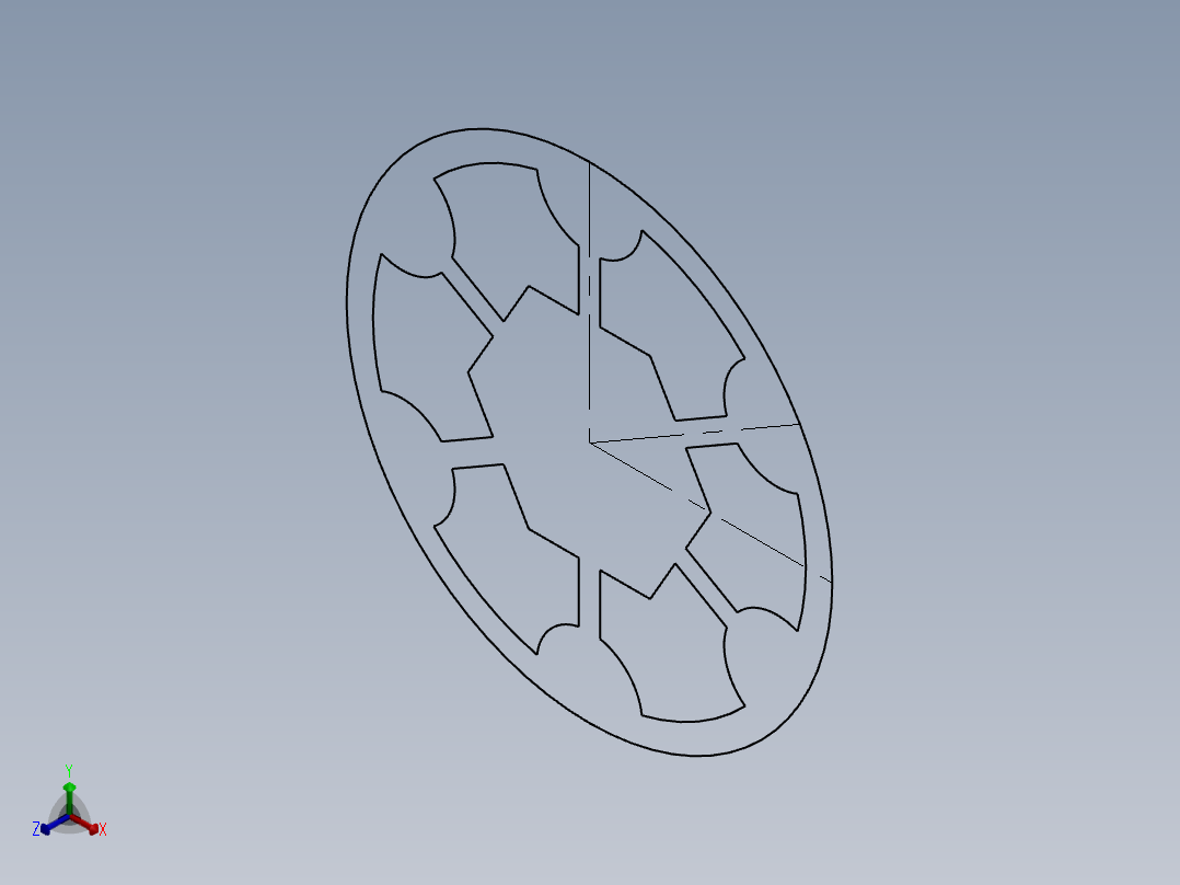 SW建模练习题-exercise 6正等轴测图