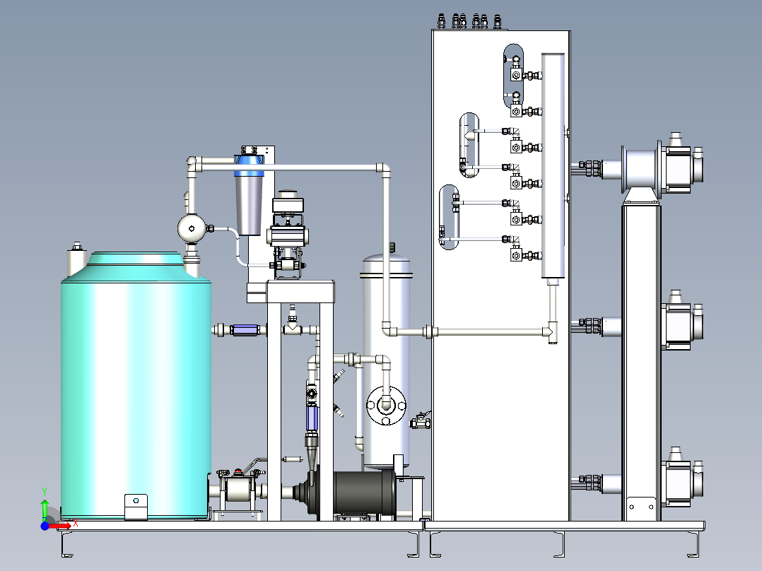 液压动力单元7前视图