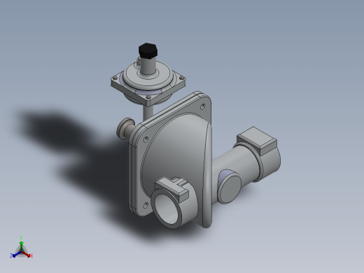 快速关闭阀正等轴测缩略图