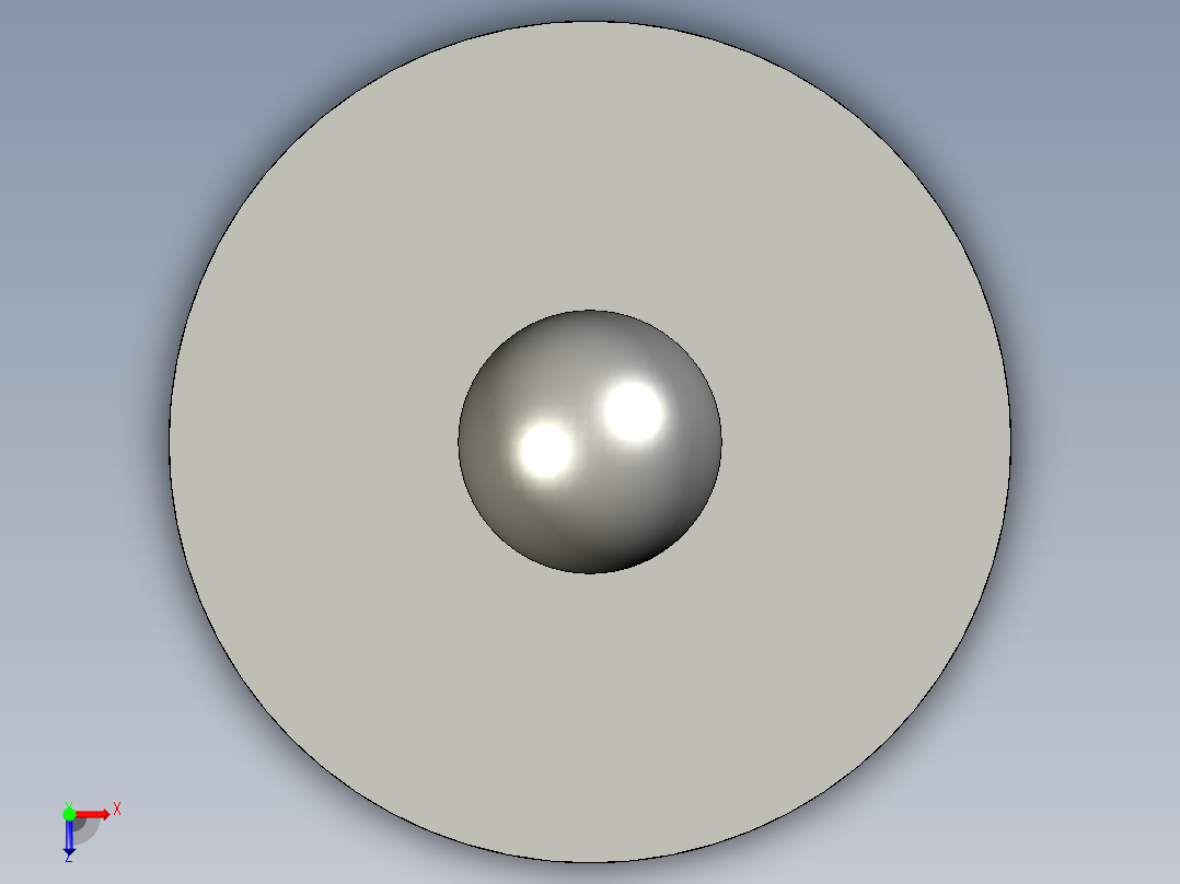 調整搖擺螺絲(C型)BJ737-C-3D多系列多零件图纸模型俯视图