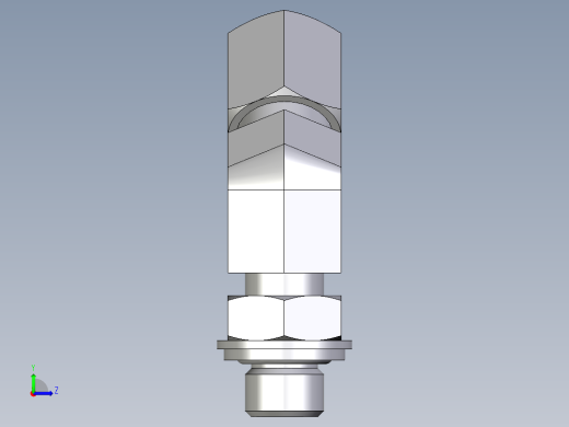卡套式工业通用硬管接头EO_Adjustable_locknut_45_deg_elbow_VEE06ZLRCF左视缩略图