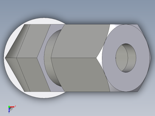 卡套式工业通用硬管接头EO_Adjustable_locknut_45_deg_elbow_VEE06ZLRCF俯视缩略图