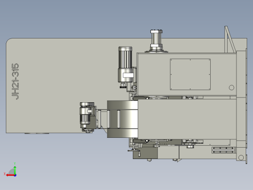NC伺服三合一冲床钢带送料机后视缩略图