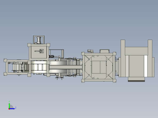 NC伺服三合一冲床钢带送料机左视缩略图