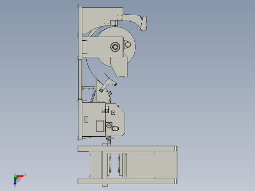 NC伺服三合一冲床钢带送料机俯视缩略图
