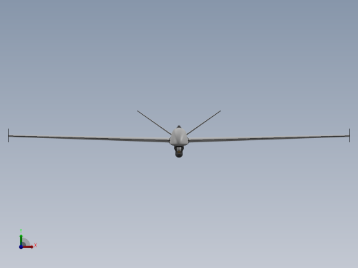 升降机翼型 NACA 0006前视缩略图