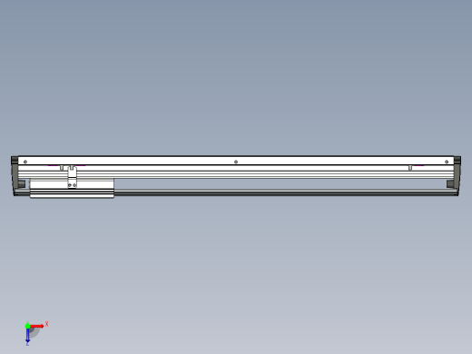 威洛博VL系列3d模型模组VL17E2Y-S700俯视缩略图
