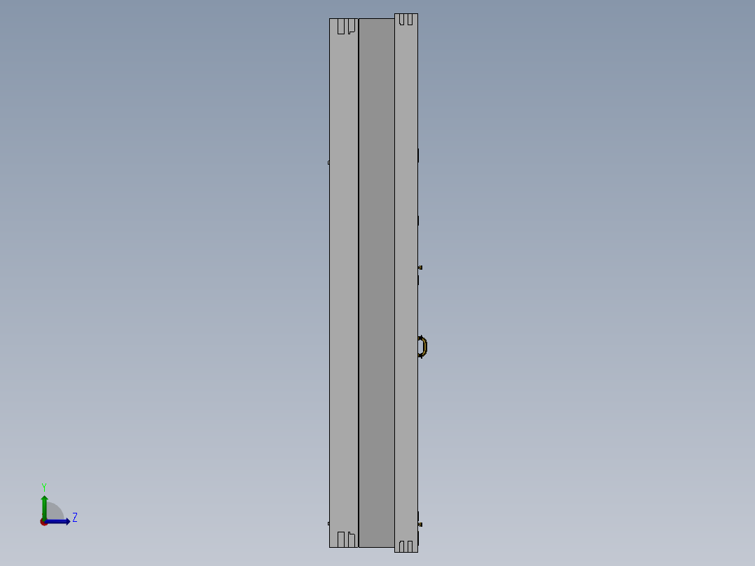 12个窗口左视图