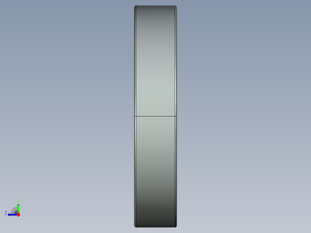 摆线钢球造型右视图