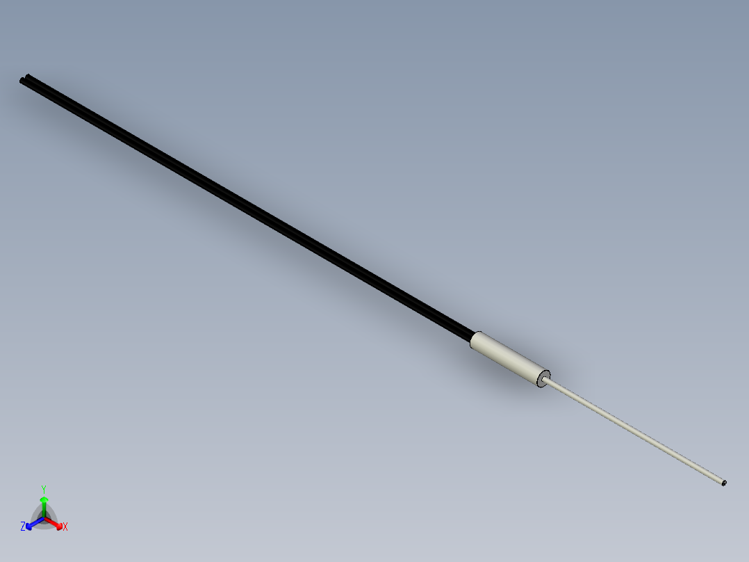 光纤元件漫反射型FR-D311Q-M正等轴测图