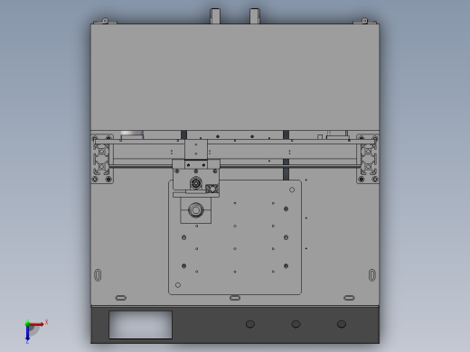 三轴自动锁螺丝机俯视缩略图