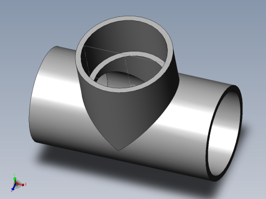 PVC公制管件-90 Tee