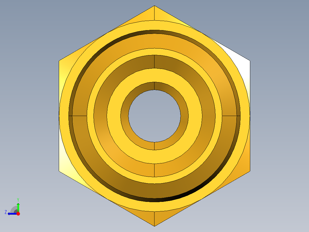 工业通用螺蚊管倒齿式工业硬管接头Male Connector 28-4-2右视图