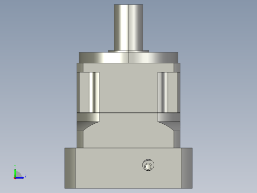 斜齿PGH115-L1 32-130-165-M10-10B LR66.5.STEP左视缩略图