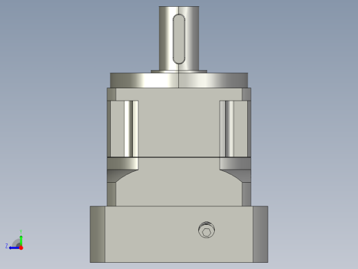 斜齿PGH115-L1 32-130-165-M10-10B LR66.5.STEP右视缩略图