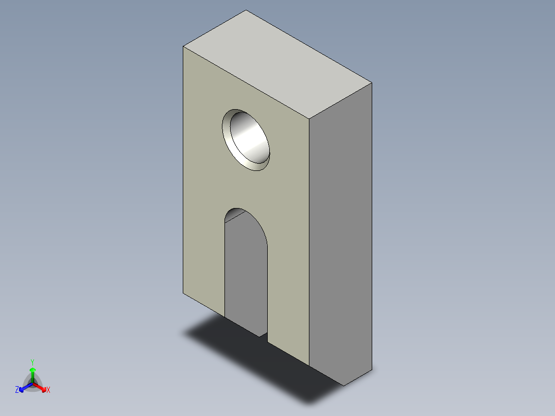 U形壓板5584-3D多系列多零件图纸模型正等轴测图