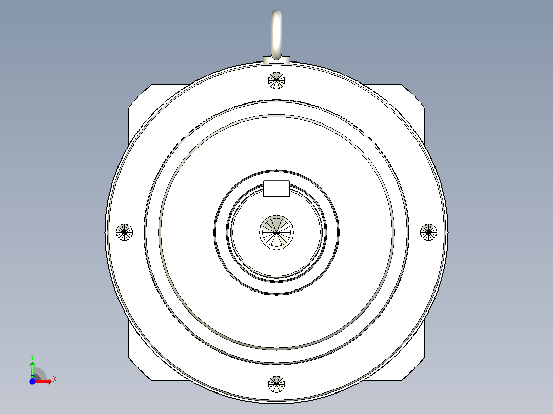 多摩川行星减速机TL-205-L2-35KA35前视图