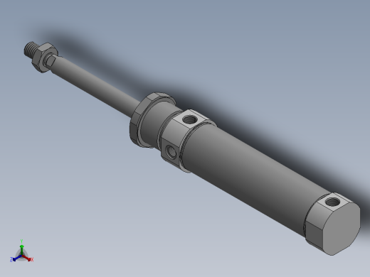 气缸MA32X80SUTC正等轴测缩略图