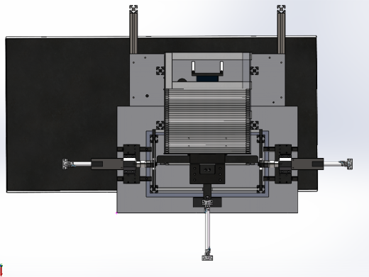 铁杆长轴双头攻丝机M8自动上下料自动攻丝（sw22可编辑+工程图）缩略图
