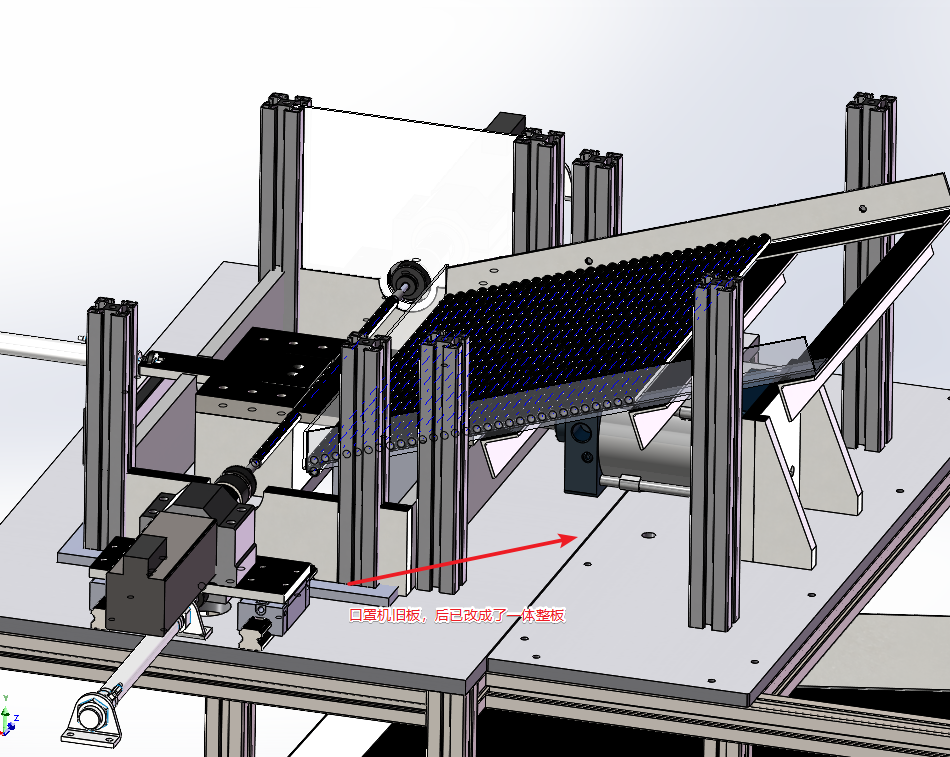 铁杆长轴双头攻丝机M8自动上下料自动攻丝（sw22可编辑+工程图）