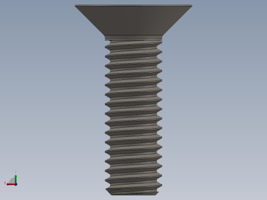 Screw_ISO_10642_M6x20_A2.SLDPRT后视缩略图
