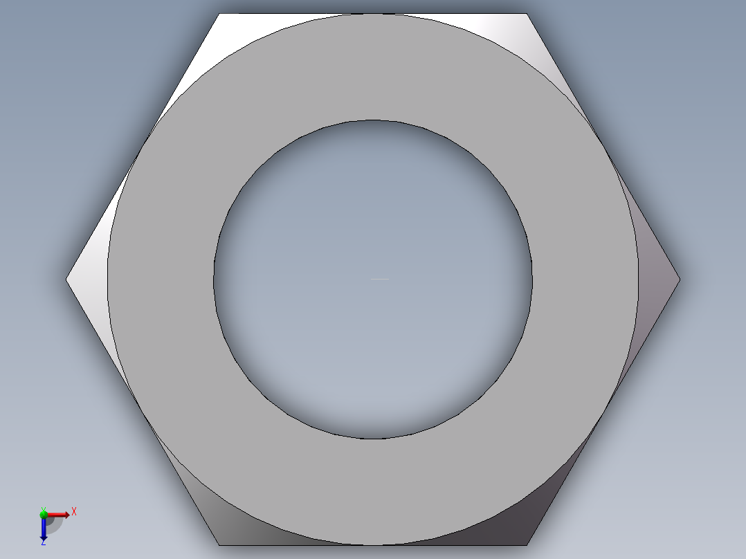 NL+NS 功能螺母、NS-42俯视图