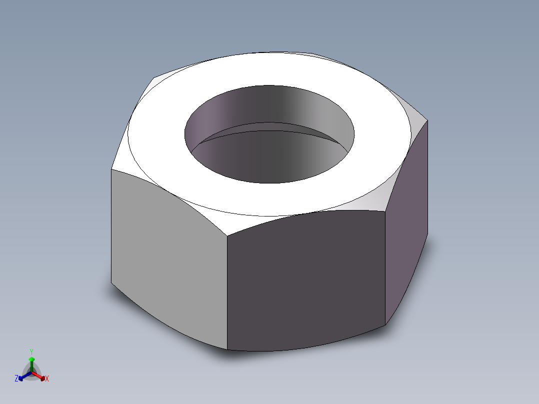 NL+NS 功能螺母、NS-42正等轴测图