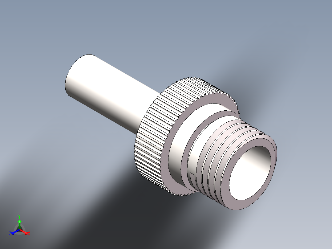 螺丝吸咀15-4.8-Z-10916-11-21正等轴测图