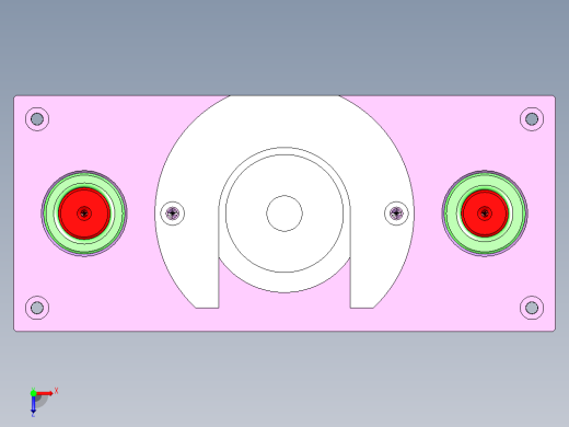 铆压模架俯视缩略图