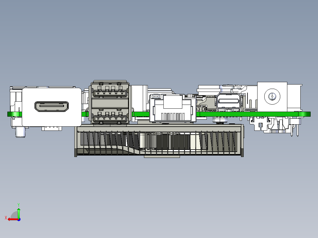 A2004709-NUC 3D模型后视图