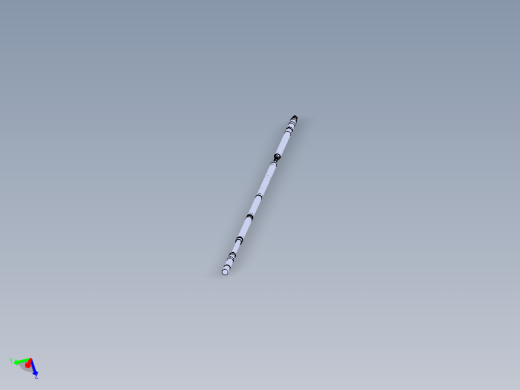 震击器三维模型