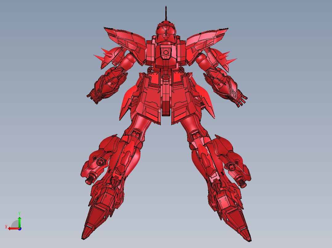 爆炸视图 机动战士 xt后视图