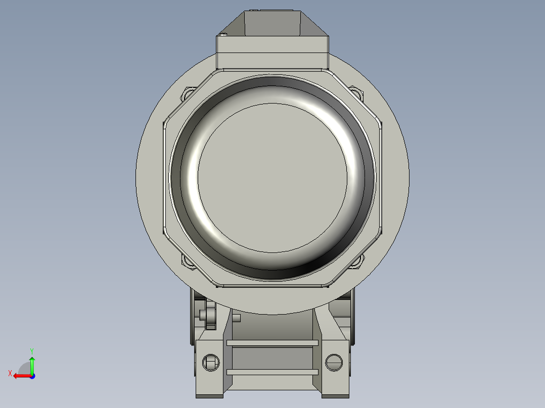 XMRV040-090型蜗轮蜗杆减速机XMRV07530FA190B5B3YS-11-4P后视图