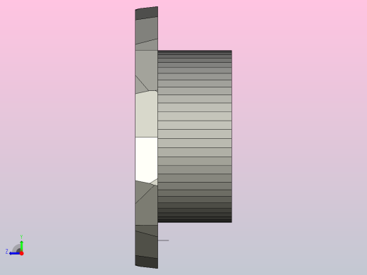 回收罐花瓶右视缩略图