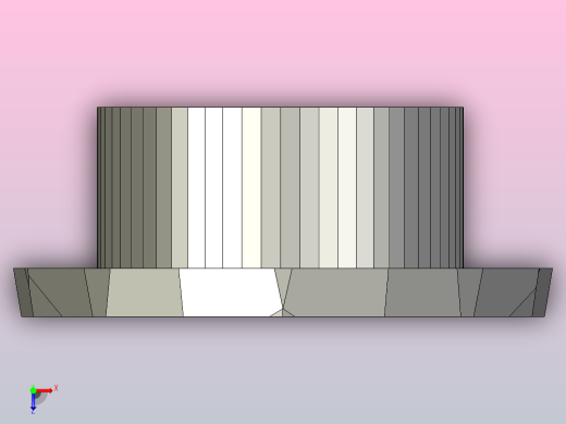 回收罐花瓶俯视缩略图