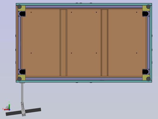 三工位组合皮带流水线缺陷检测后视缩略图