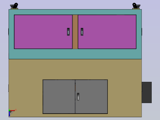 三工位组合皮带流水线缺陷检测俯视缩略图