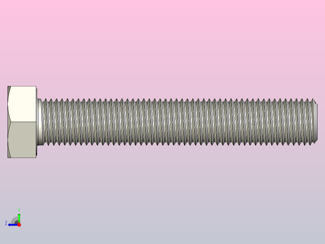 DIN_EN_ISO_4017_M30x180.ipt六角螺栓右视图