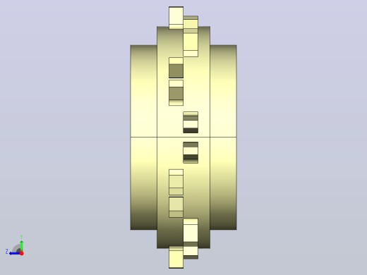 JS YS300-5-12T-R30-C1机加工主动轮右视缩略图