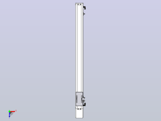 SCM6-700-BM-A57M滚珠花健、支撑座、滚珠丝杠、交叉导轨、直线模组俯视缩略图