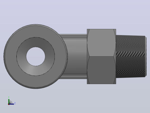 SSB 螺纹正三通管接头[SSB10-02]左视缩略图