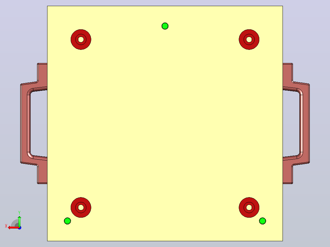 发动机MTG总成，LH控制夹具后视图