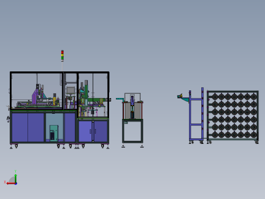 线材贴胶激光切割收料自动线后视缩略图