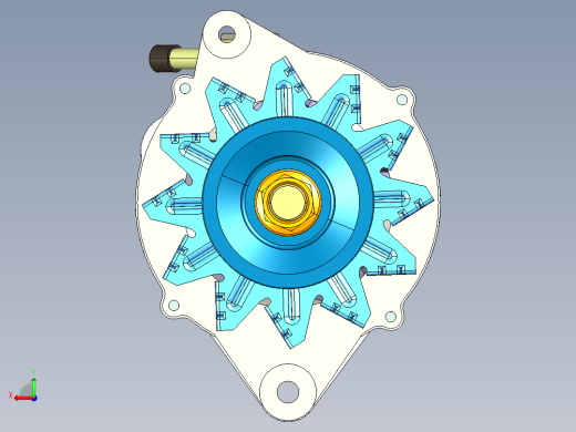 24V60A 五十铃4HF1 发电机_13后视缩略图