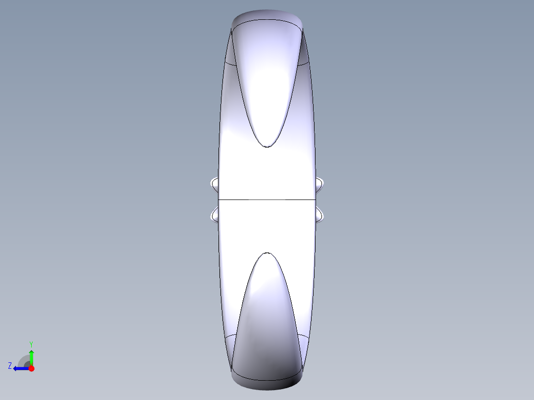 戒指3d模型右视图