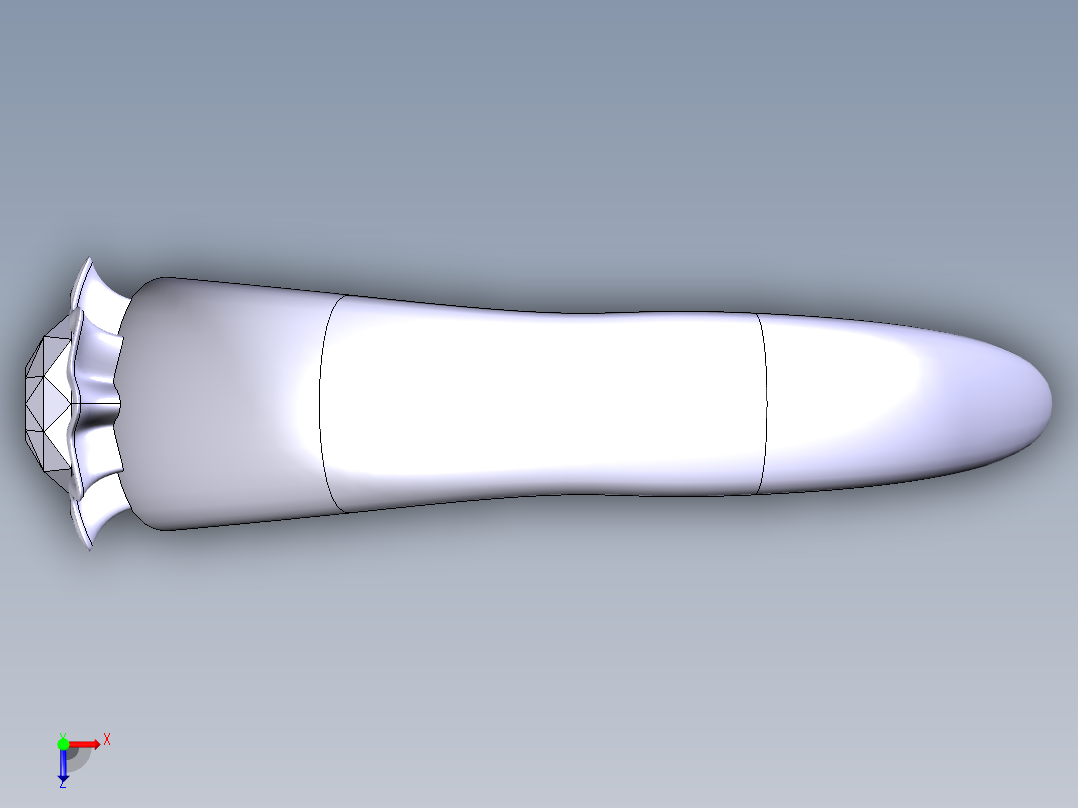 戒指3d模型俯视图